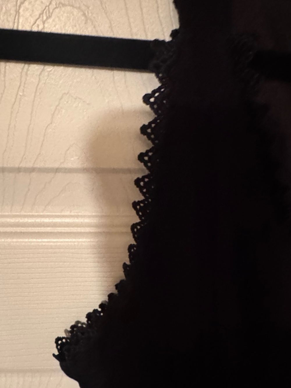 NWT Nina Leonard Sz Medium Black Sleeveless Lace-Waist/Trim V-Neck Maxi Dress - Picture 8 of 13
